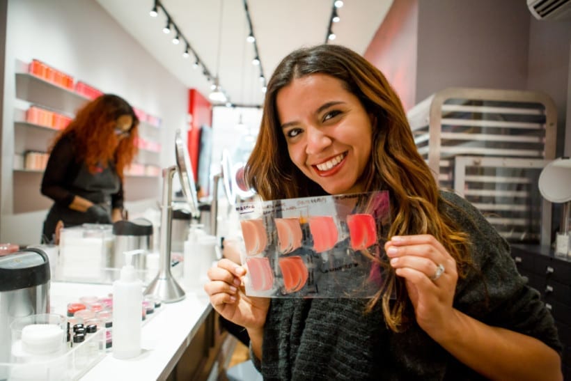 How to create your own lipstick in New York